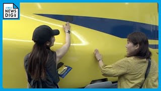「泣きそうなくらい嬉しい」ドクターイエローを見て触れて楽しめる  リニア・鉄道館で展示スタート