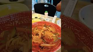 spicy korean noodles #seafood #seafoodnoodles #myfavorite