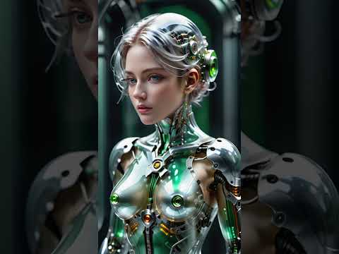 AI Art Cyborg PERFECT AI Cyborg girl👍👍!!!  #ai #aiart #cyborg #cyberpunk2077 #cyberpunk #aigirl