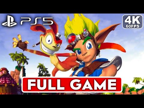 JAK AND DAXTER THE PRECURSOR LEGACY Gameplay Walkthrough FULL GAME [4K 60FPS PS5] - No Commentary