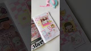snaps of journal #diy #art #stationary #trending #crafty #cute #5mincrafts #decor #giftideas #fy