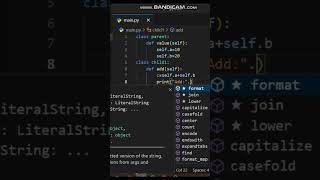 Hierarchical Inheritance In Python || Complete Python Course #50 #viral #shorts #trending #python