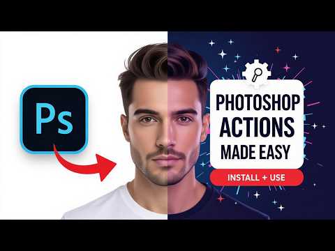 How to Install and Use Actions in Photoshop (Step-by-Step)