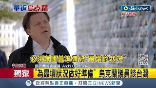 基輔氣氛"謹慎中如常生活"! 俄烏戰爭長達一年 烏克蘭議員談台海 籲台灣"要即早防備":為最壞狀況做好準備｜記者 陳佳雯 曾建勳｜【國際局勢】20230426｜三立iNEWS