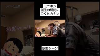 ミニキン誕生の瞬間に泣くヒカキン感動シーン#ミニキン#ヒカキン切り抜き #ヒカキン #ヒカキンさん #ヒカキンtv #誕生#瞬間 #感動シーン #ヒカキン感動シーン