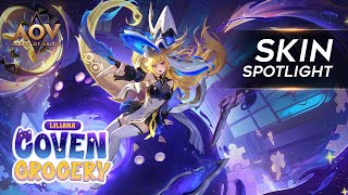 Liliana Coven Grocery Skin Spotlight - Garena AOV (Arena of Valor)