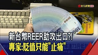 連73個月實質匯率低於韓元!台幣助攻出口?台經院:匯率只能解決"短痛"│非凡新聞│20190820
