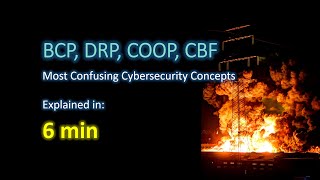 BCP, DRP, COOP, CBF