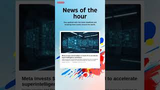 Breaking News: Meta invests $14.8 billion in Scale AI to accelerate superintelligence #Meta