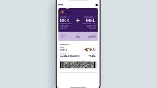 Daily UI #020 boardingpass