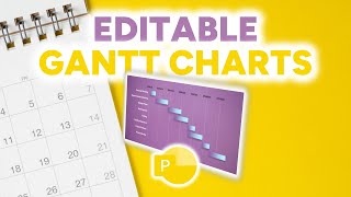 Create GANTT charts in PowerPoint like a PRO - How is this possible? A step by step tutorial.