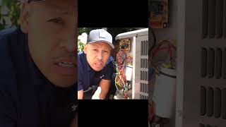 How To TEST & REPLACE An AC Capacitor! PART 1#shorts