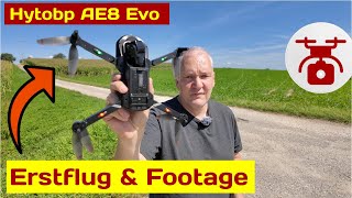 HYTOBP AE8 Evo Flugtest Erster Flug & Footage der günstigen Amazon Drohne