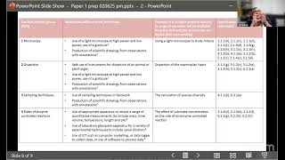 OCR A Paper 1 prep