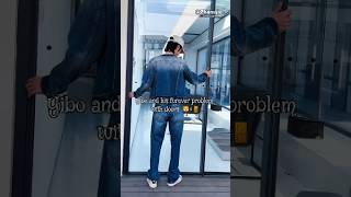 Wang Yibo with his never-ending door struggles..why so cute.. 🤏🦁🎀  #wangyibo #yizhan #bjyx