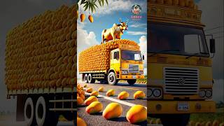 Golden Cow 🐮 and it ran away from home, what happened #ai #shortvideo #goldencow