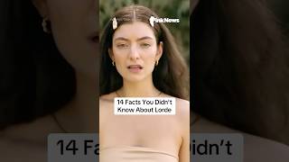 14 Facts You Didn't Know About Lorde #shorts #lorde #royals