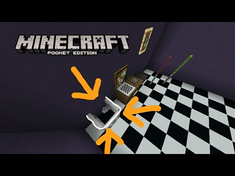 MCPE|How to make a office bin