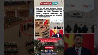 😱China's "Free" Government Buildings in Africa: Aid or Influence? 🙏❤️ #shorts