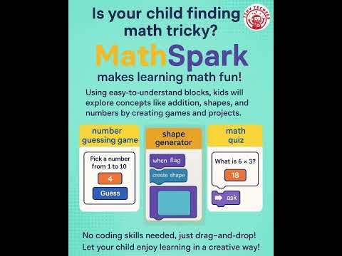 Mathspark - Video Drops tomorrow. Stay Tuned!! #education #stemeducation