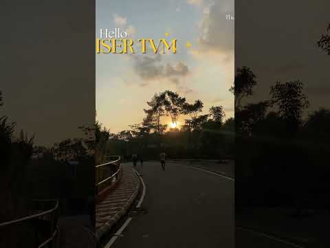 “Sunset Diaries from IISER Thiruvananthapuram” #iisertvm #iiser #iat2025 #iat