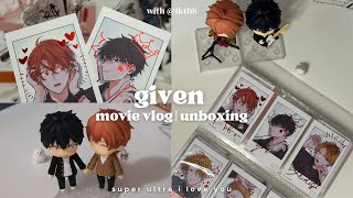 【unboxing】watching the GIVEN movie again💗| unboxing polaroid card set & UENOYAMA nendroid🥰