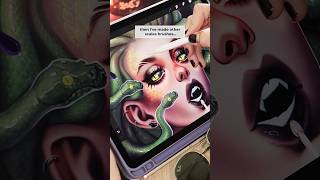 💚My Scales Brushes are available on my Patreon and DeviantArt! 💚🐍 #procreate #art #digitalart