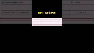 #CUSAT CAT 2025 RESULT NEW UPDATE RANK LIST ‼️‼️