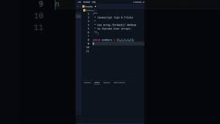 Iterate over Arrays in JavaScript - MasteringCode reels #shorts