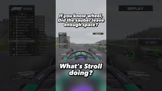 What’s Stroll doing? 🤔 #f1esports #f1simracing #f1game #f1