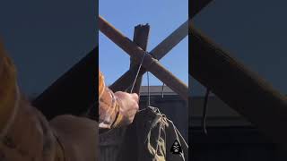 HOW TO MODIFY TENT PEG GROMMETS - #survival #bushcraft #bigpegamallhole #howto #diy #beprepared