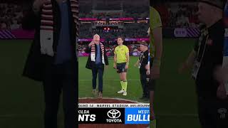 not the time to pull a hamstring #afl #australianfootballleague #footy