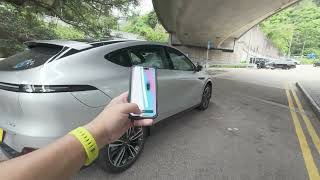 小鵬G6遙控泊車測試