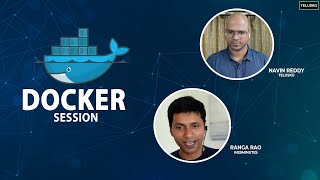 Docker Basics with Ranga @in28minutes