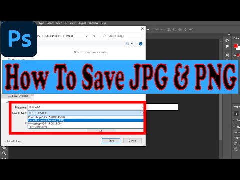 [Solved] Photoshop 2022 can't save as JPG, PNG or other formats not showing