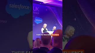 Anthony Receives TechUK's Planet Award.