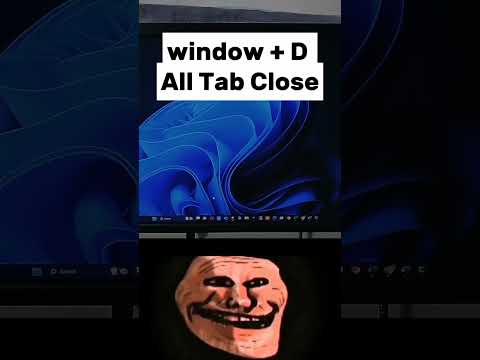 All Tab closed in second #tech #technology #window #tip #hacker #meme #hindi #laptop #technogamerz