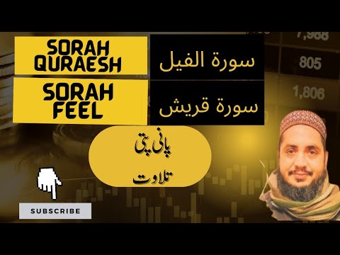Pani pati Tilawat Sorah Quraesh & Sorah Feel سورۃ الفیل اور سورۃ قریش