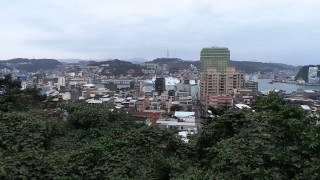2015.1.11 基隆市 中正公園 鳥瞰基隆市區