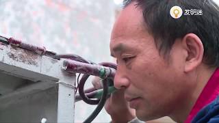 【發明迷】農民工大叔自製切割機，工友說他瞎折騰，成功後靠機器開廠翻身