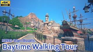 【最高画質】朝のディズニーシー 「全エリア」を丁寧に歩く。 Daytime walking tour / Tokyo Disneysea / Fantasy Springs 2025年6月