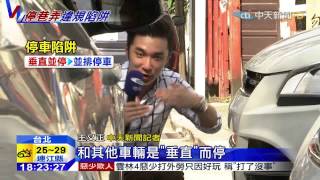 20150713中天新聞　「沒紅線」就能停？　巷弄停車超多「陷阱 」