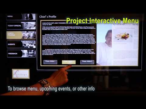 WindowMotion Project Interactive Menu