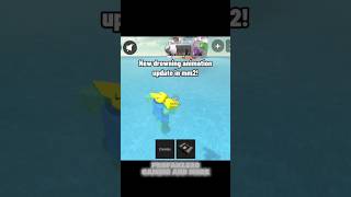 THIS NEW DROWNING ANIMATION IN MM2!😱☠️ #roblox #shorts #rblxmemes #rblxtrend