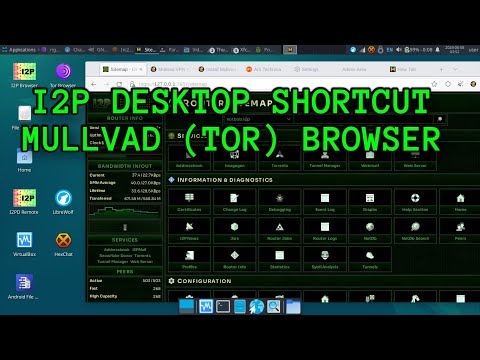 I2P Mullvad Browser Automated Shortcut