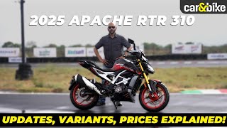 2025 TVS Apache RTR 310 Detailed Look | Variants, Prices