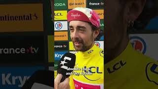 “If someone had told me I’d have won a stage and been in yellow… I wouldn’t have believed it!”