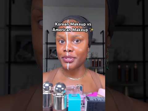 Korean Makeup vs American Makeup