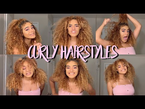 My Favorite Curly Hairstyles 😝