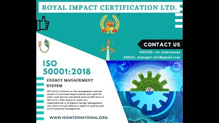 ISO 50001 | Energy management systems | #ISO50001 #royalimpactcertificationltd #business #iso